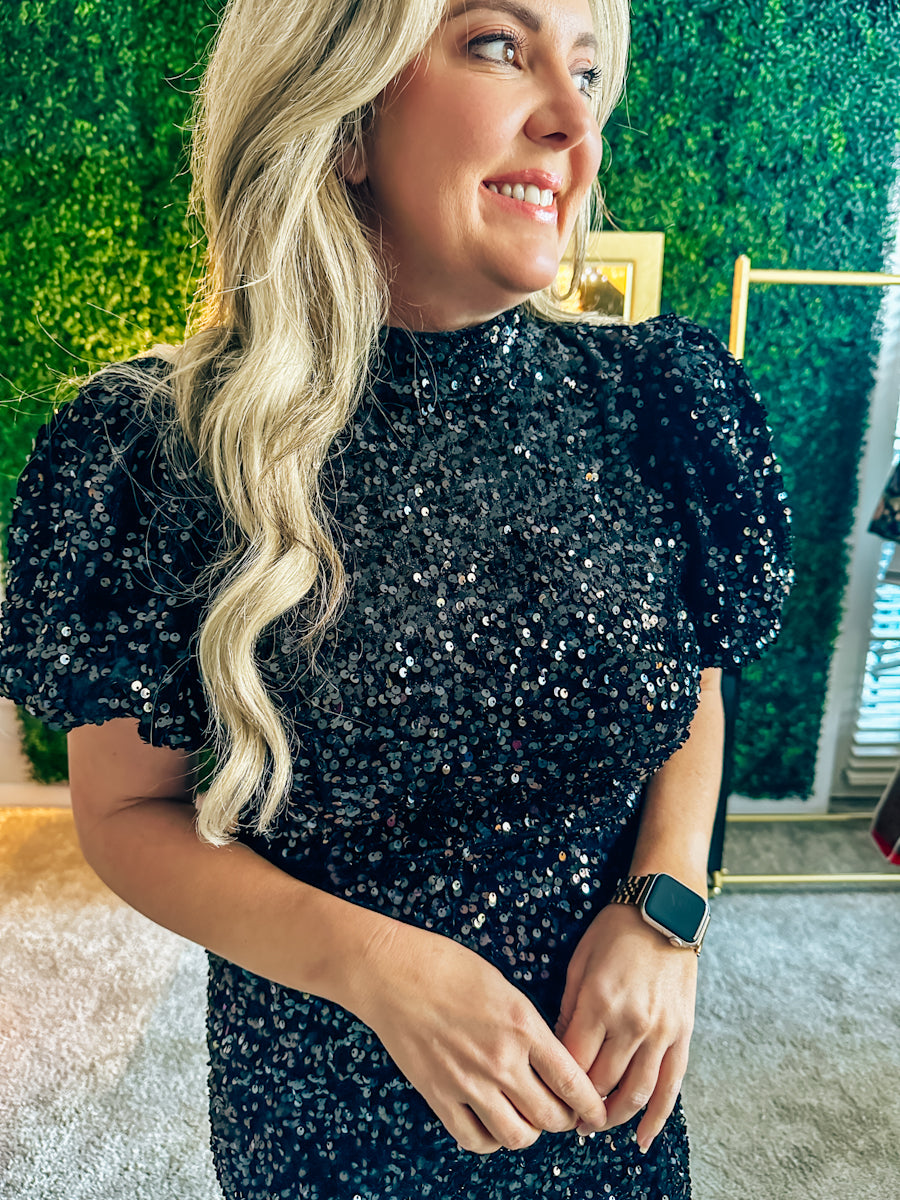 Bellemont Sequin Dress by Karlie