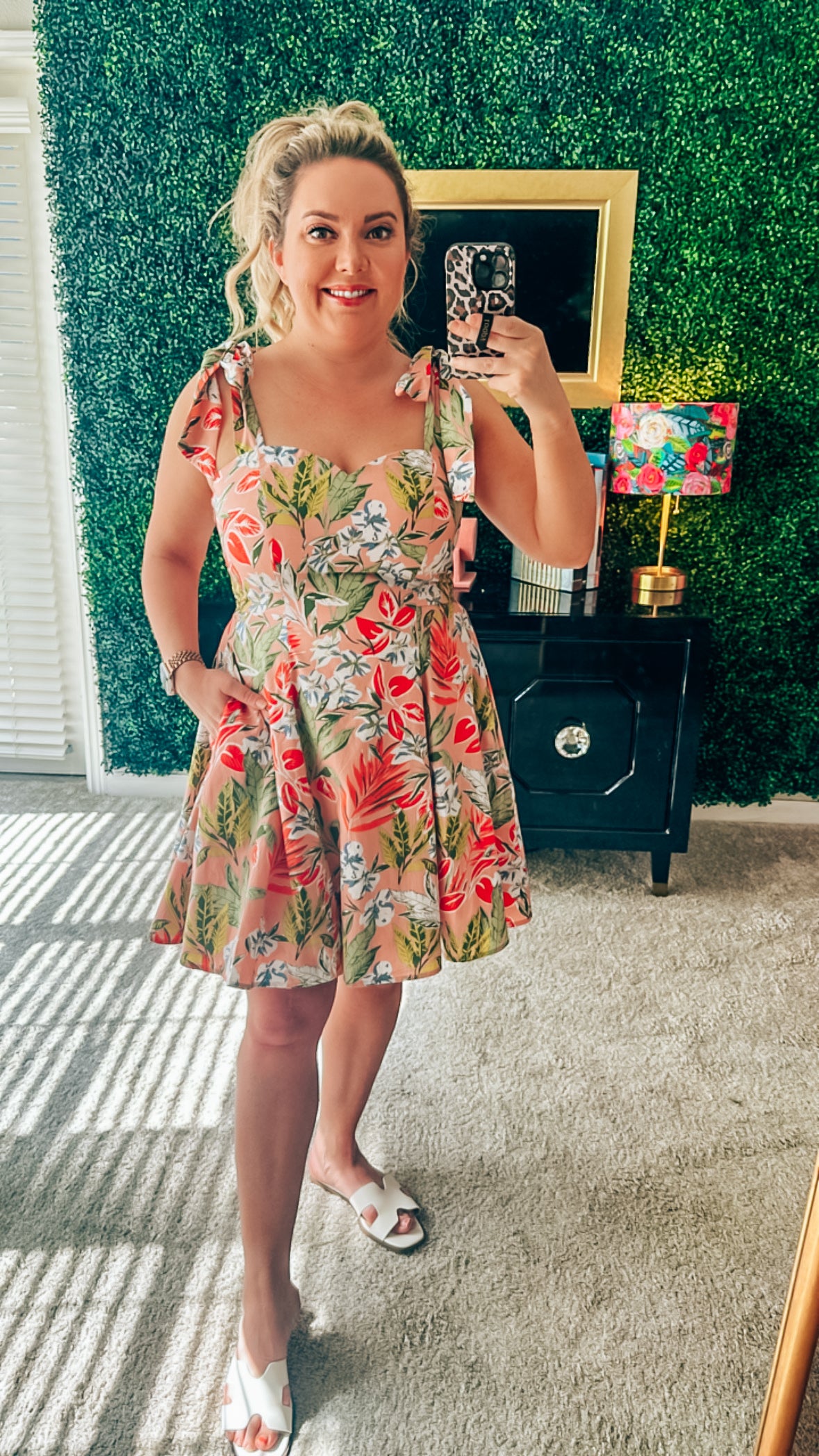 Mai Tai Tropical Sweetheart Dress