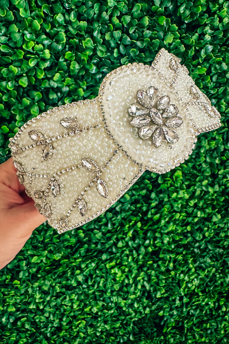 "Serena" Silver Headband