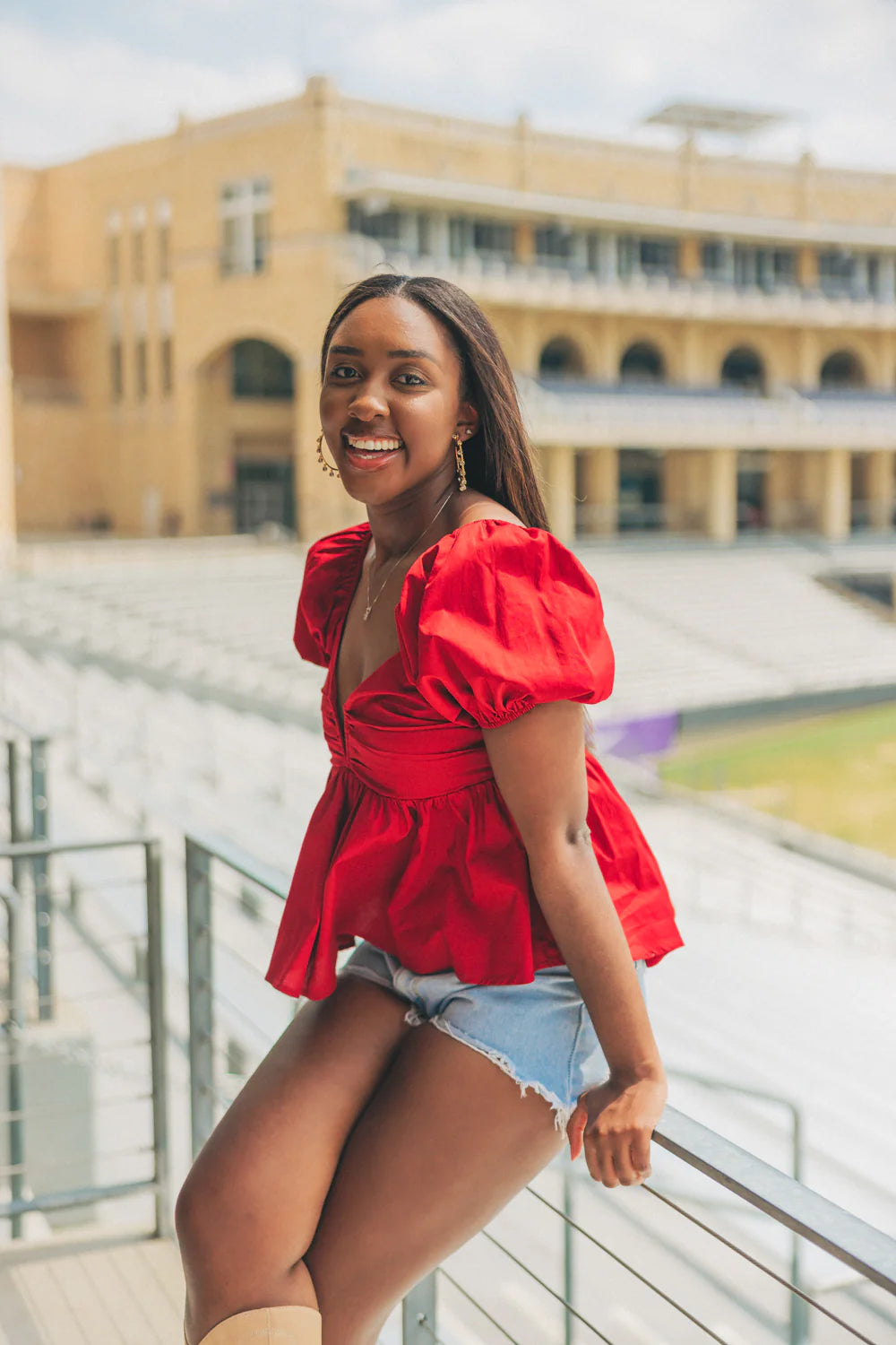 BuddyLove Houston Top - Crimson