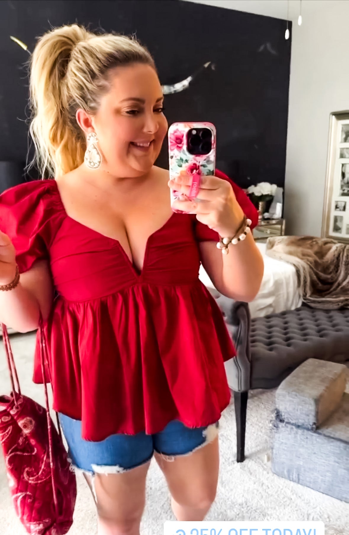 BuddyLove Houston Top - Crimson