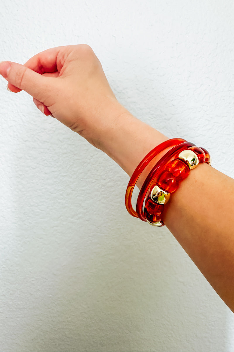 Pretty Comes Easy - 3-Piece Bracelet Set