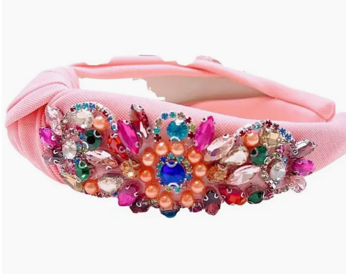 "Christina" Gem Light Pink Headband