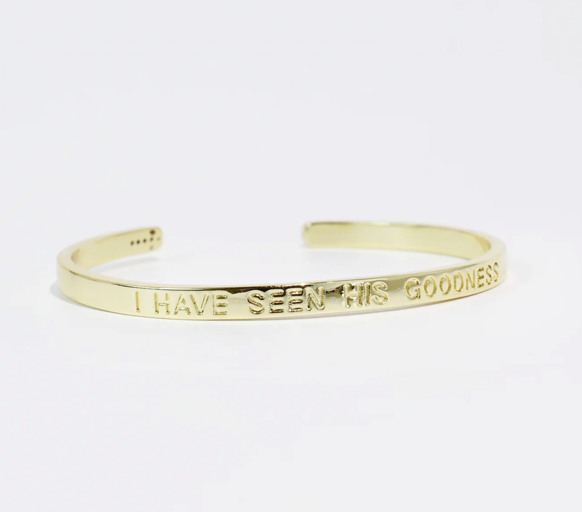 "I Have Seen His Goodness" Bangle
