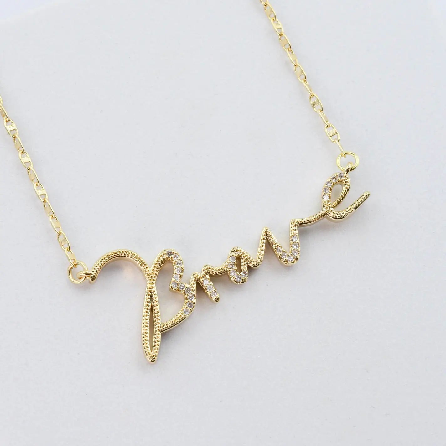 Brave Necklace - Gold