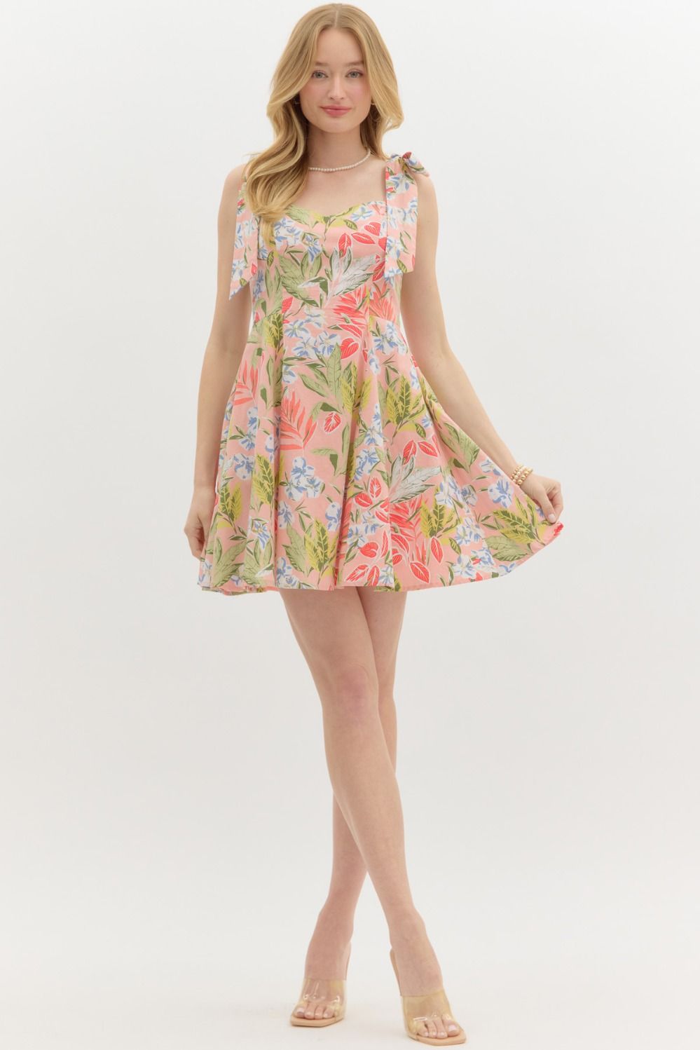 Mai Tai Tropical Sweetheart Dress