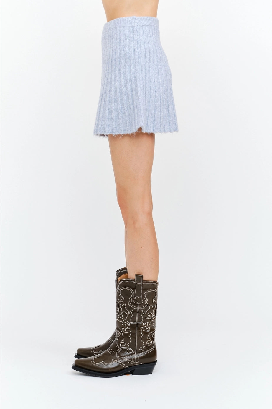 Cloud Nine Knit Mini Skirt