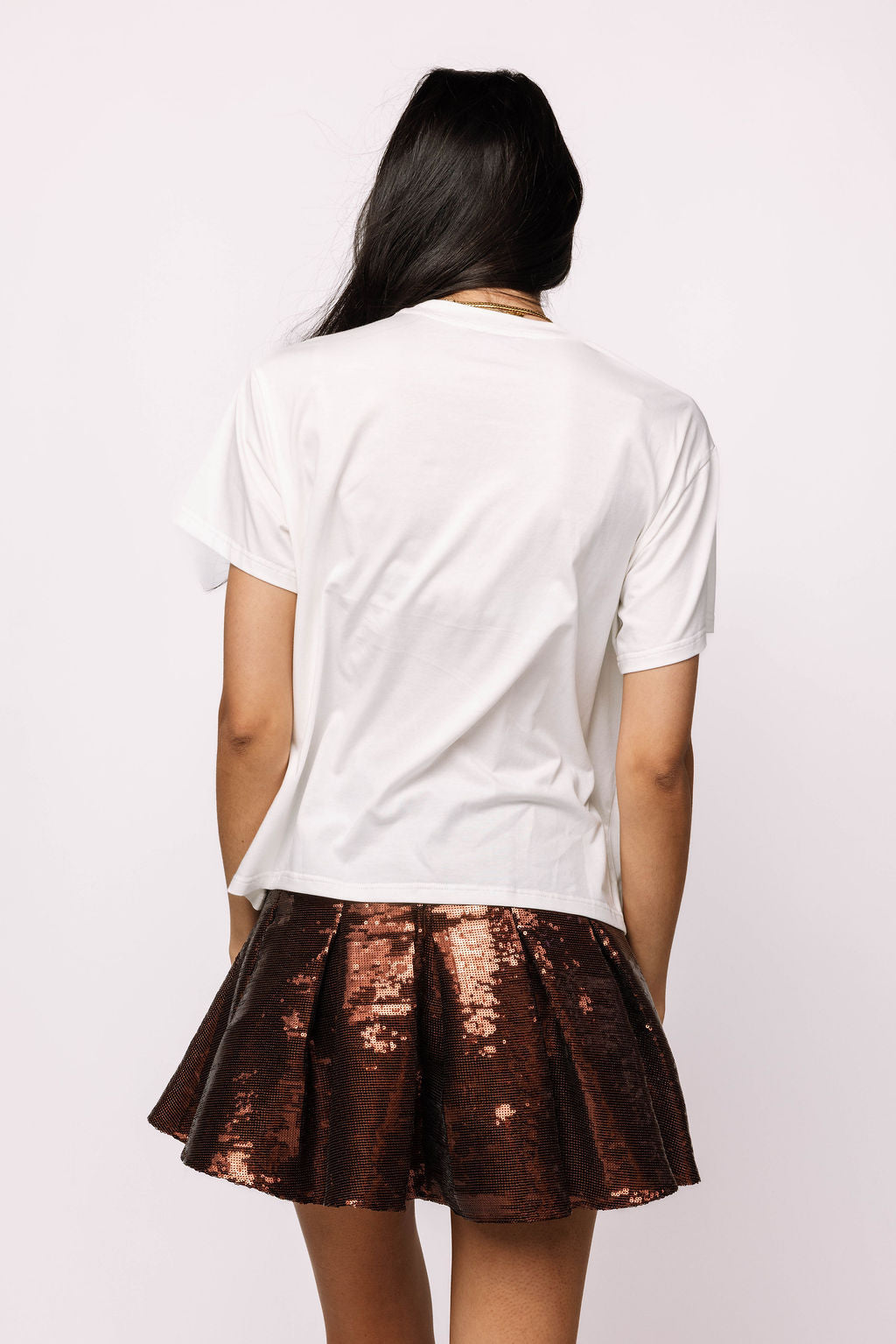 Queen of Sparkles FSU Seminoles Mascot Sequin Flower Tee