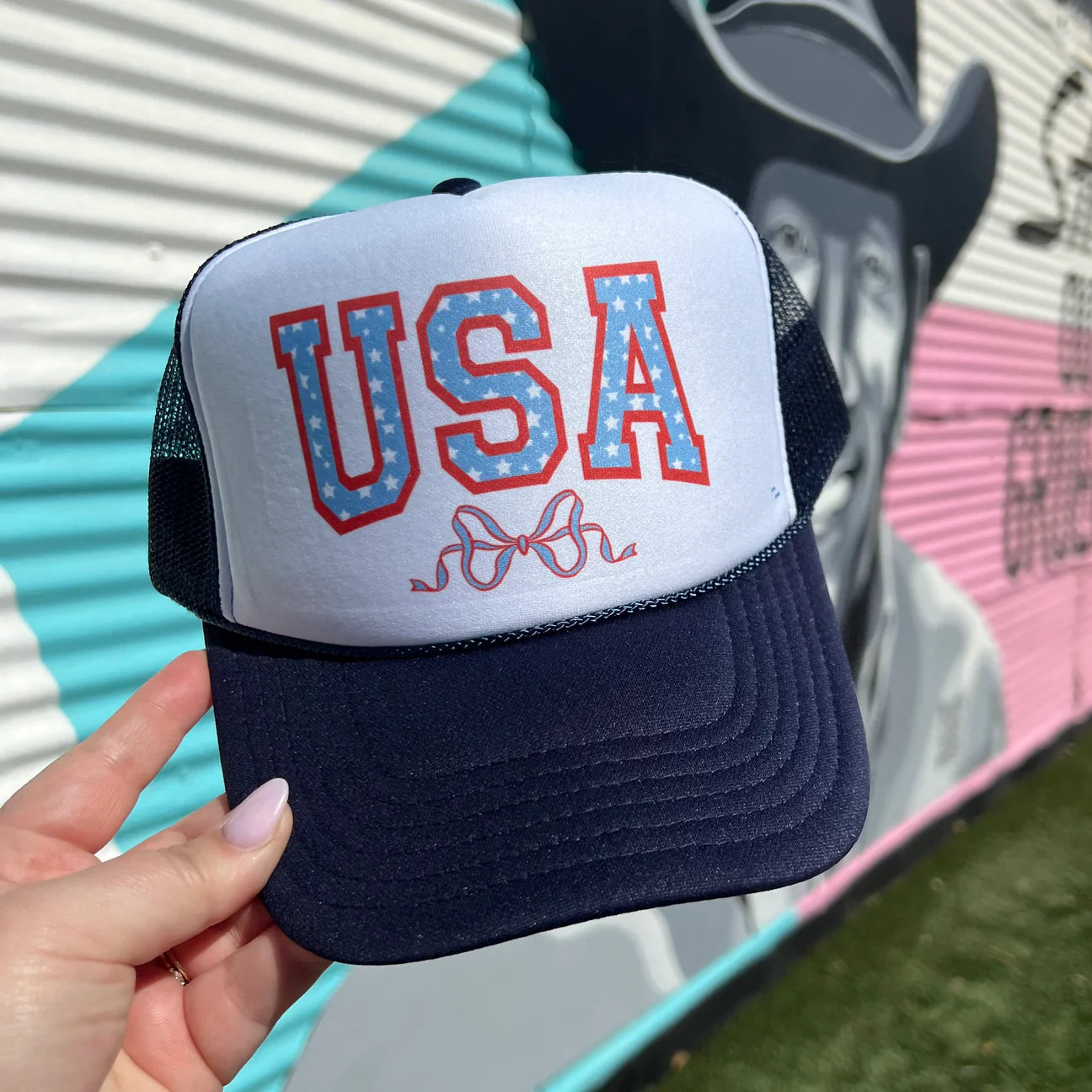 U-S-A Trucker Hat
