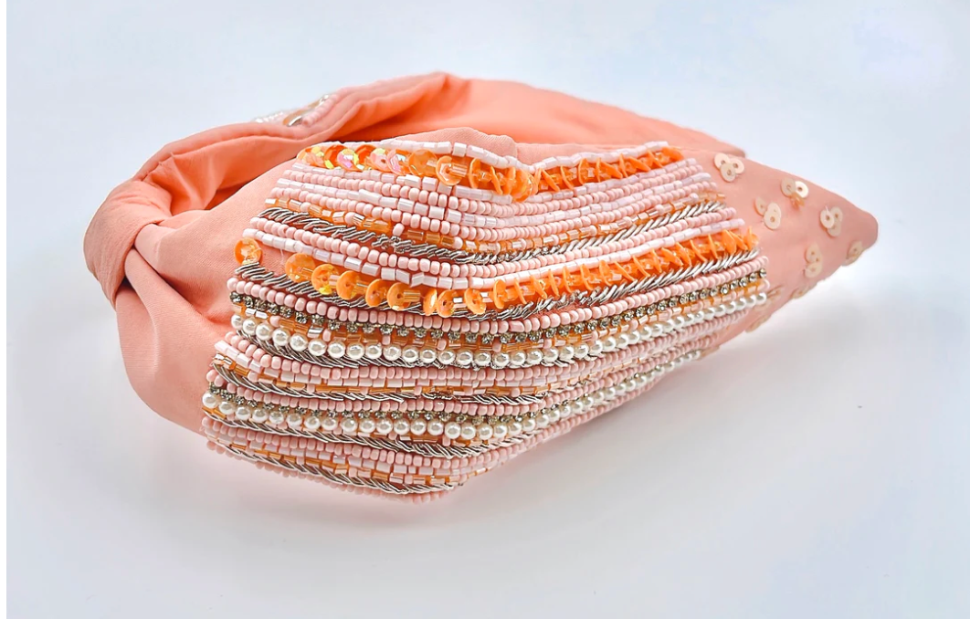 Crazy About Coral Headband