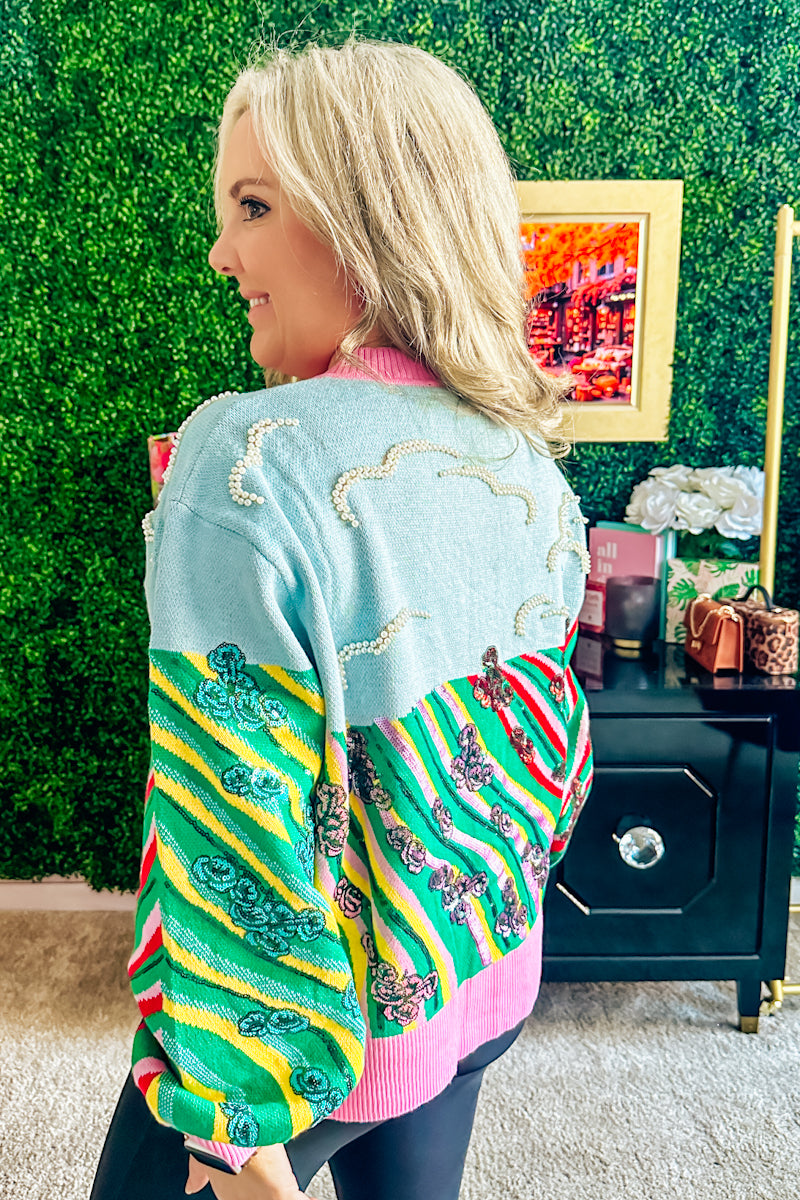 Queen of Sparkles Yellow Brick Road To Oz Cardigan