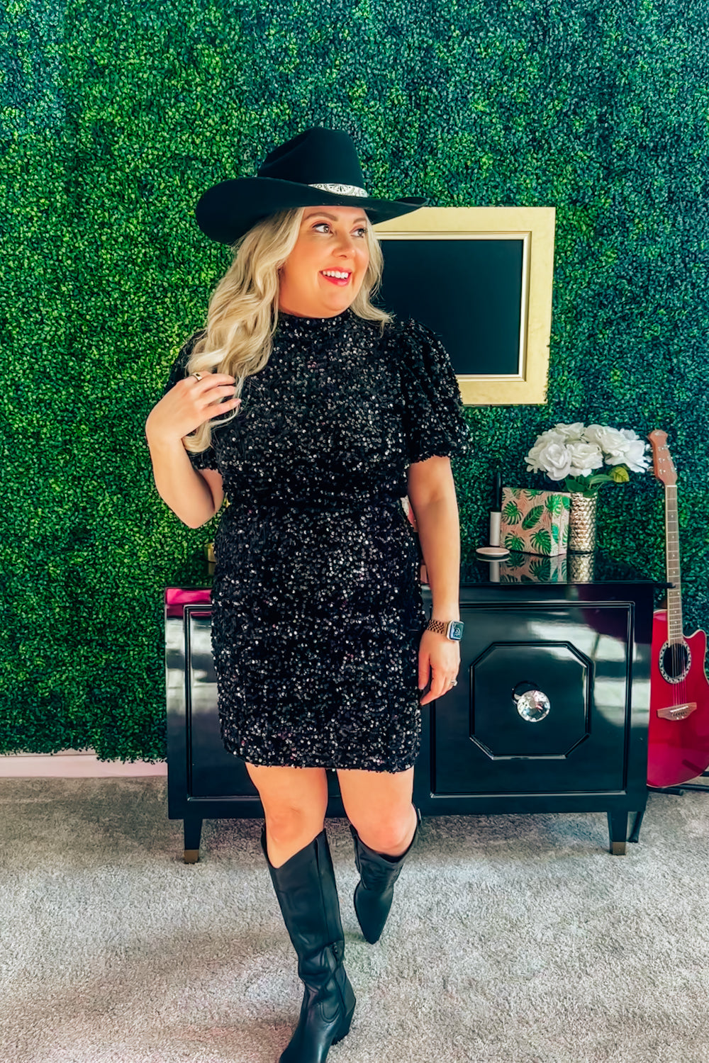 Bellemont Sequin Dress by Karlie