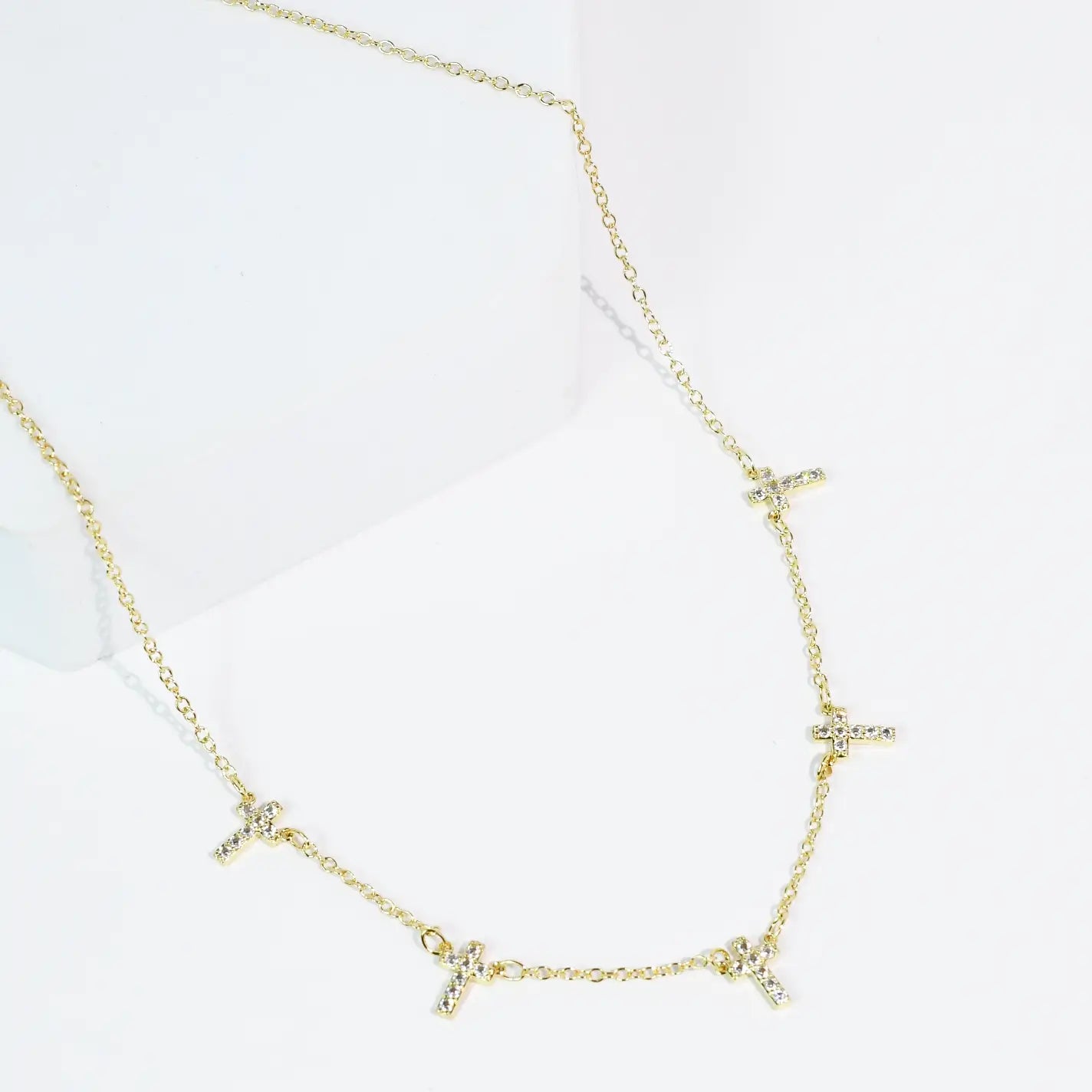 Gold Faith Necklace