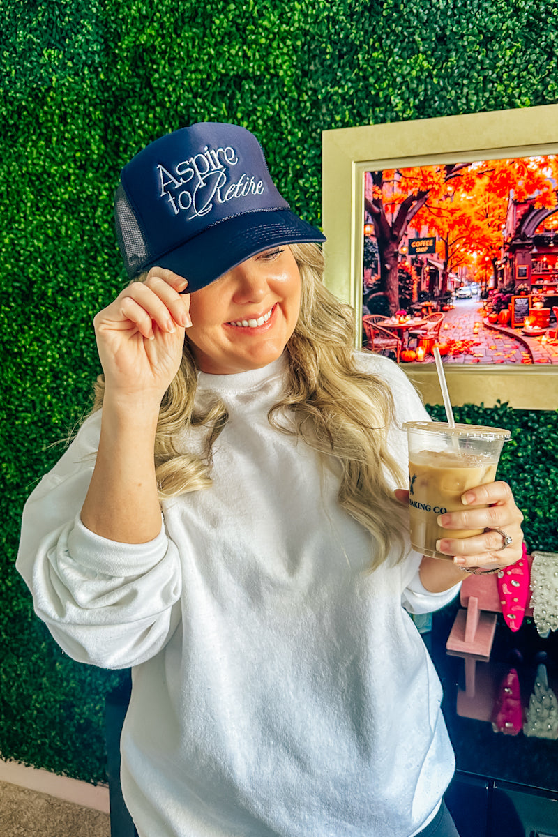 "Aspire to Retire" Hat