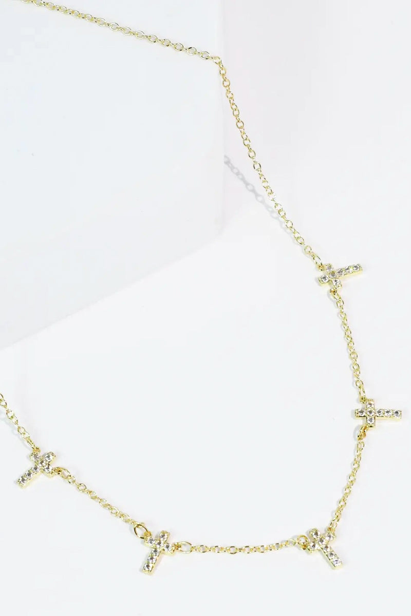 Gold Faith Necklace