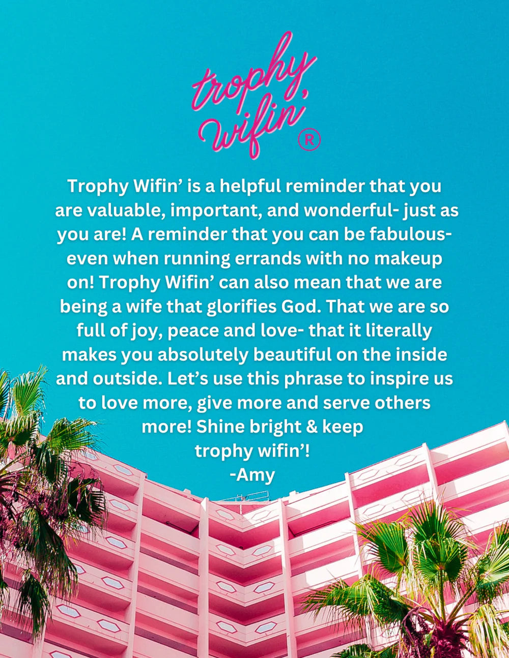 Tophy Wifin' Sweatshirt - Malibu Blue