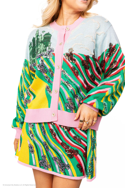 Queen of Sparkles Yellow Brick Road To Oz Cardigan