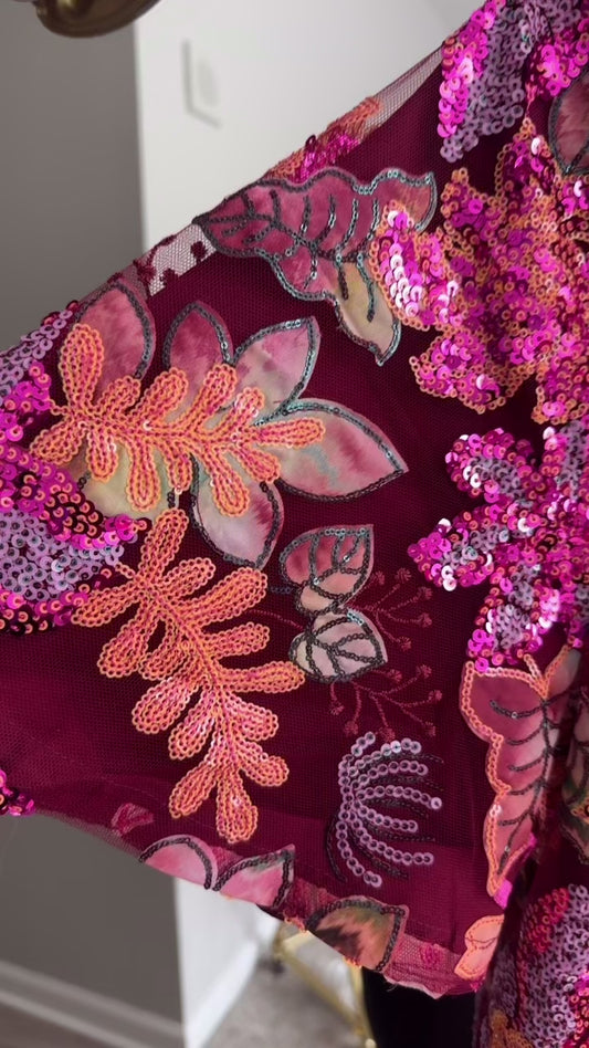 Grayson & Main Delta Caftan in Autumn - Pre-Order